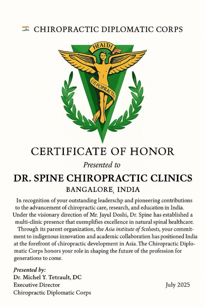 Chiropractic Diplomatic Corps